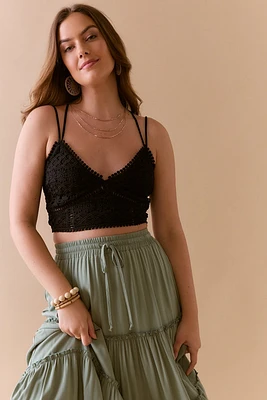 Myra Lace Bralette Cami Top