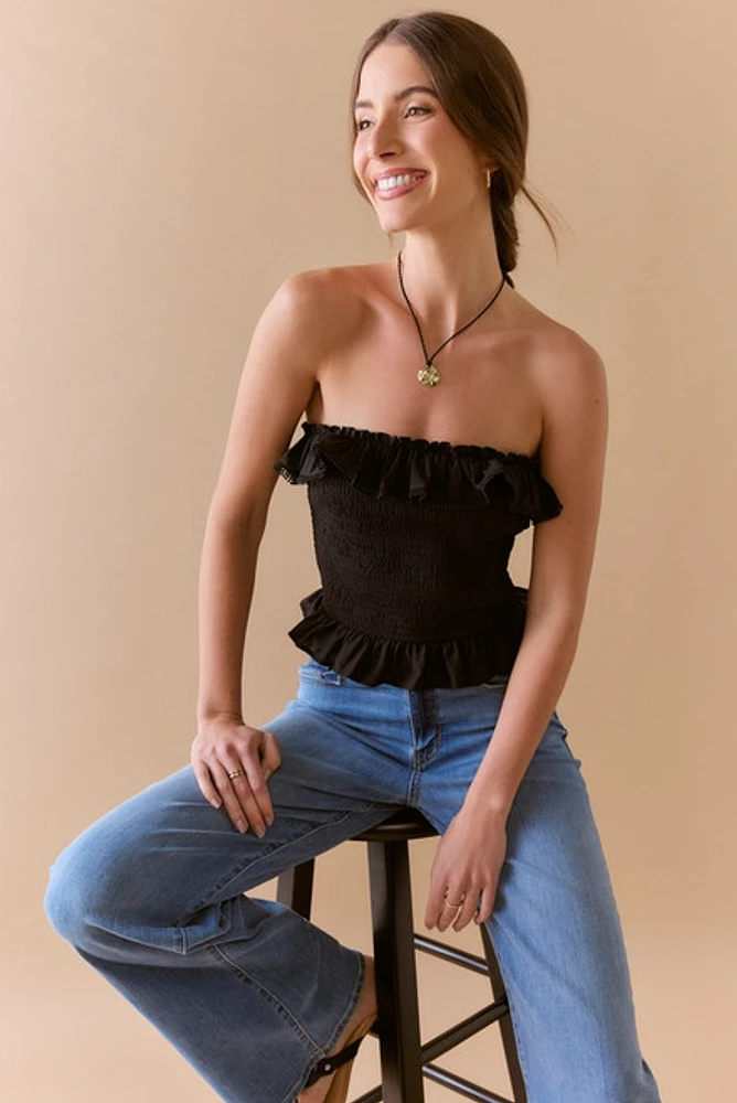 Venessa Strapless Blouse