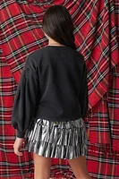 Hello Franki Crop Sweatshirt for girls