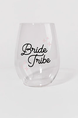 Bride Tribe Wine Glass