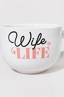 Wife Life Cappuccino Mug