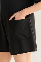 Elisa Oversized Tee Romper