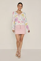 Catherine Denim Mini Skirt
