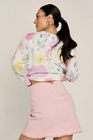 Catherine Denim Mini Skirt