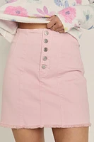 Catherine Denim Mini Skirt