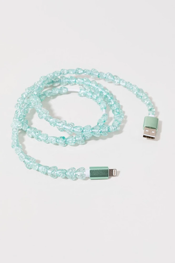Lisa Crackle Chord 3ft Lightning Charger