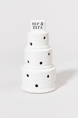 Mr And Mrs Light Up Wedding Cake Sitter