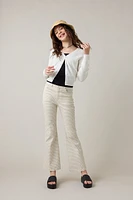 Hello Franki Gingham Flare Pant for girls