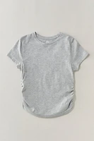 Hello Franki Short Sleeve Cinched Side T-Shirt for girls
