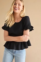Rochelle Flutter Blouse