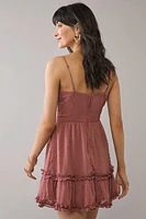 Darlene Waisted Mini Dress