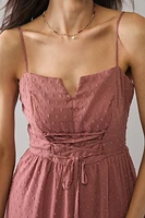 Darlene Waisted Mini Dress