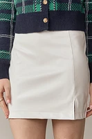 Vicky Vegan Leather Skirt