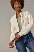 Matilda Crop Bomber Jacket