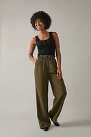 Tara Henley Rib Knit Tank Top