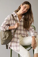 Kimmie Gray Plaid Button Down Shirt
