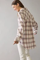 Kimmie Gray Plaid Button Down Shirt