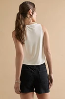 Gail Star Embellished Denim Shorts