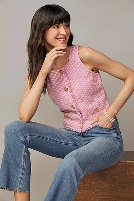 Johanna Tweed Tank Top