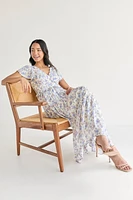 Kathy Floral Tiered Maxi Dress