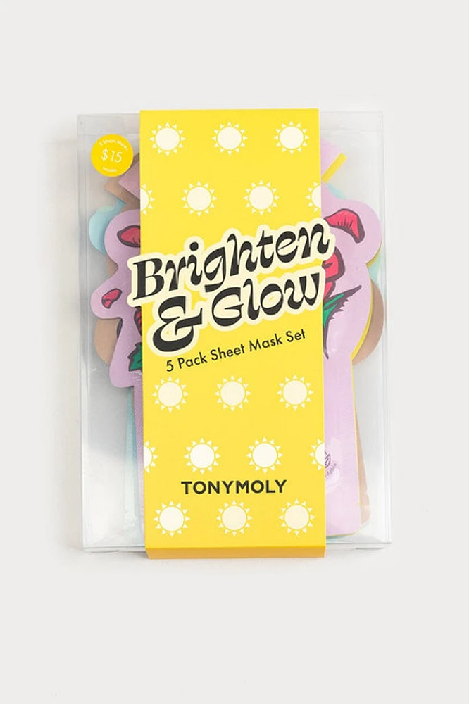 Hello Franki Tony Moly Bright & Glow Mask Bundle for girls