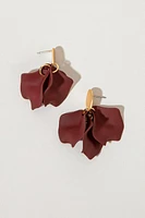 Lucy Matter Petal Cluster Drop Earrings