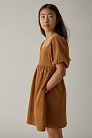 Hello Franki Puff Shoulder Mini Dress for girls