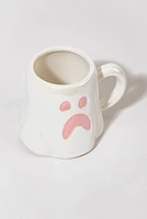 Stacy Pink Detail Ghost Ceramic Mug