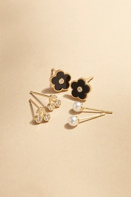 Leanne Mixed Style Stud Earring Set