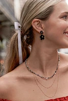 Pattie Puffy Flower Earrings