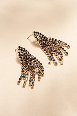 Clarissa Pointed Cupchain Earrings