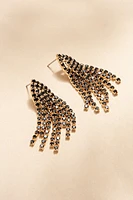 Clarissa Pointed Cupchain Earrings