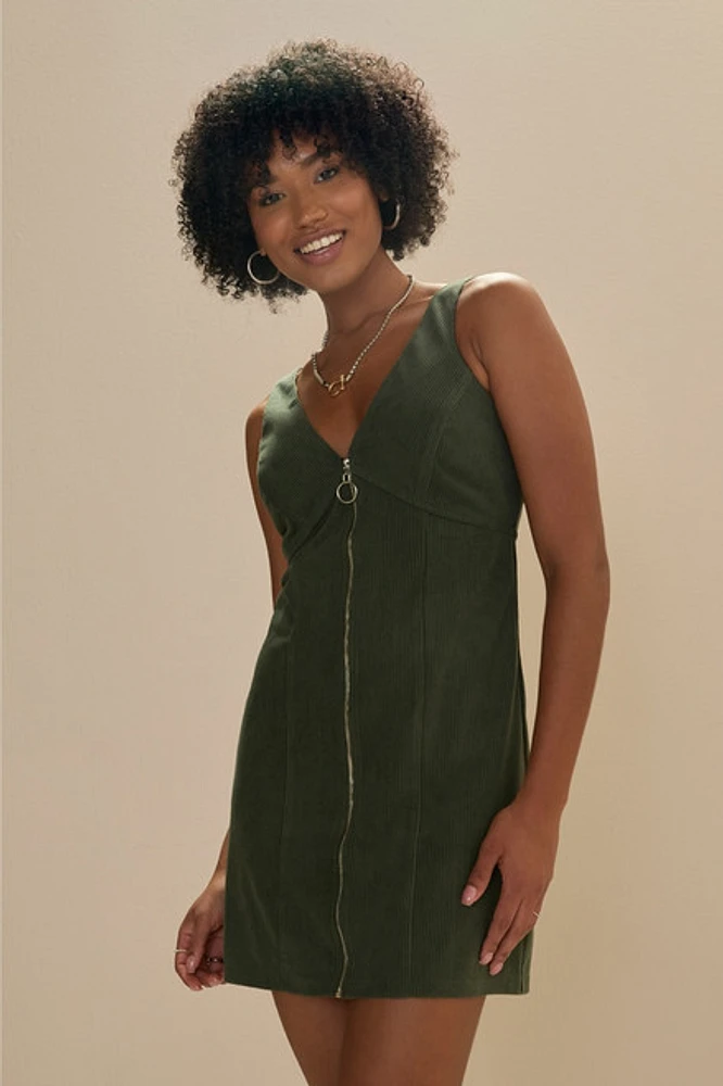 Tilda Cord Zip Up Skirtall