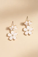 Kinsey Glass Flower Earrings