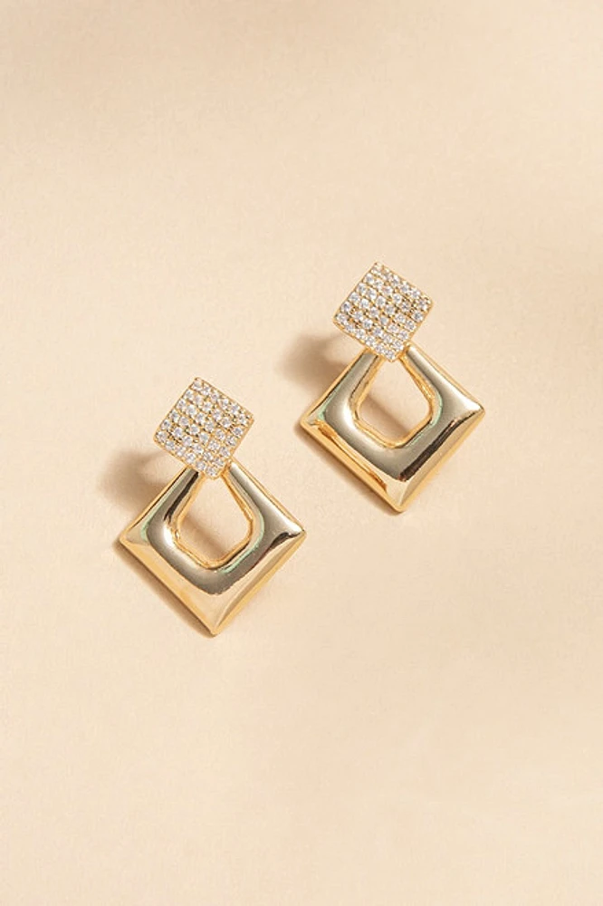 Alexia Diamond Shape Earrings