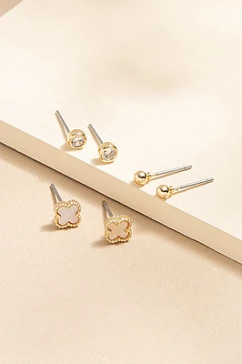 Avery Stud Earrings Mix