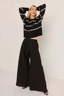 Kaye Wide Leg Fluid Pants