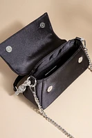Adriana Satin Stone Link Satchel