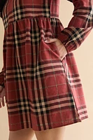 Roxanne Plaid A Line Dress