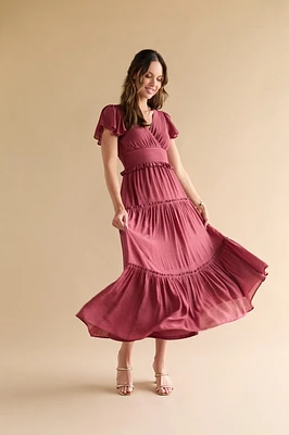 Melania Surplus Maxi Dress