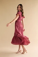 Melania Surplus Maxi Dress