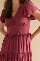 Melania Surplus Maxi Dress