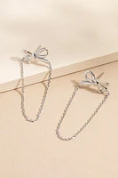 Ariana Chain Loop Stud Earrings