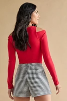Wanda Houndstooth Skort