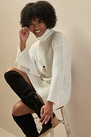 Alisha Fuzzy Sweater Dress