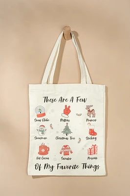 Diane Christmas Tote