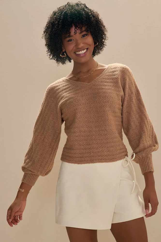 Loraine Bar Back Pullover Top