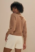 Loraine Bar Back Pullover Top