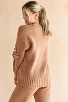 Iris Textured Cardigan Jogger Lounge Set