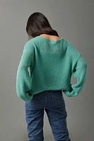 Hello Franki Lucy V-neck Neck Sweater for girls